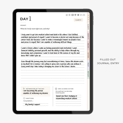Manifestation Journal