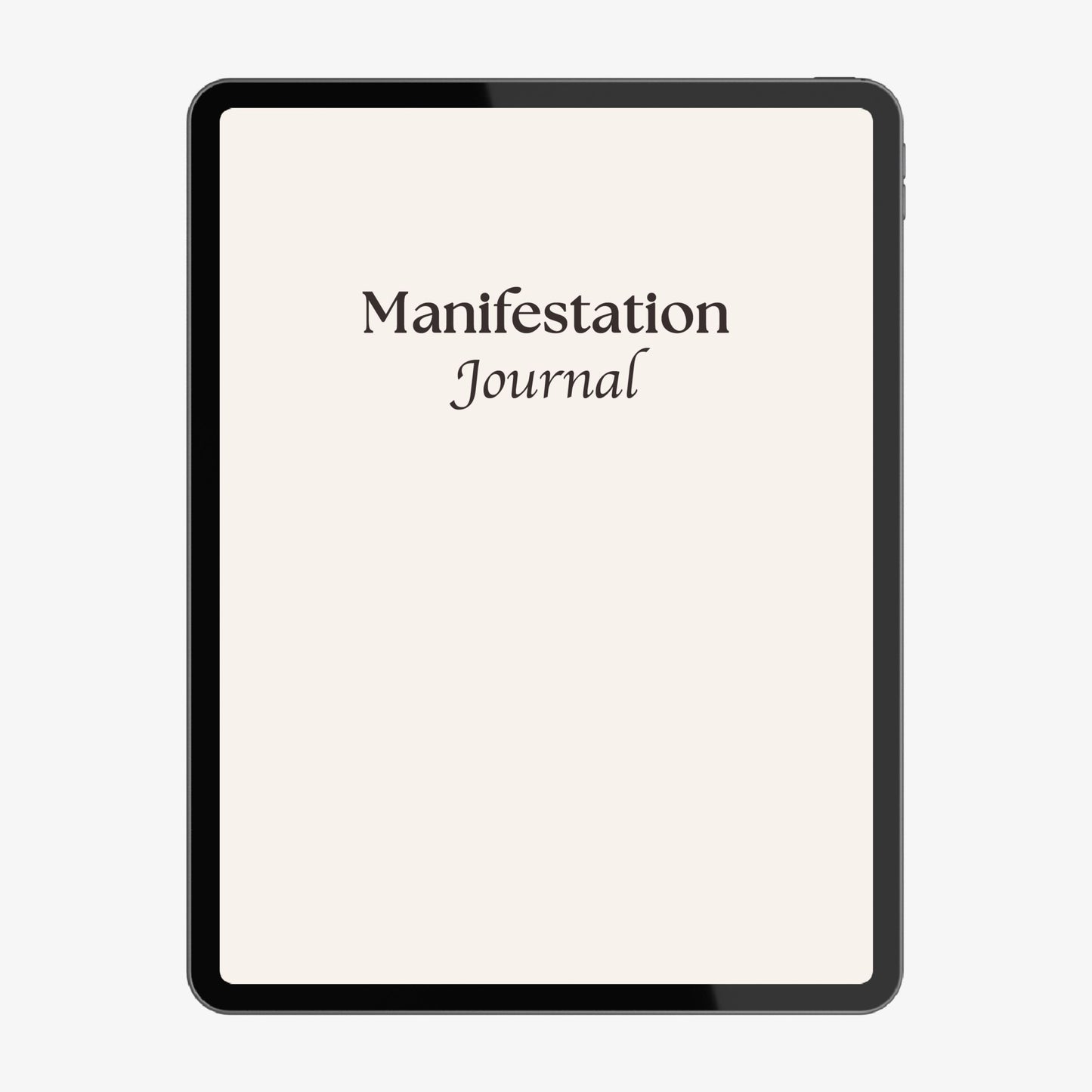 Manifestation Journal