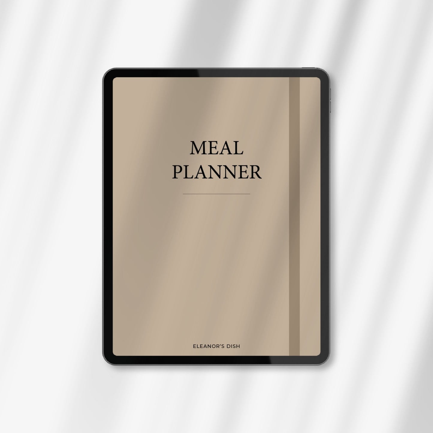 Digital Weekly Meal Planner