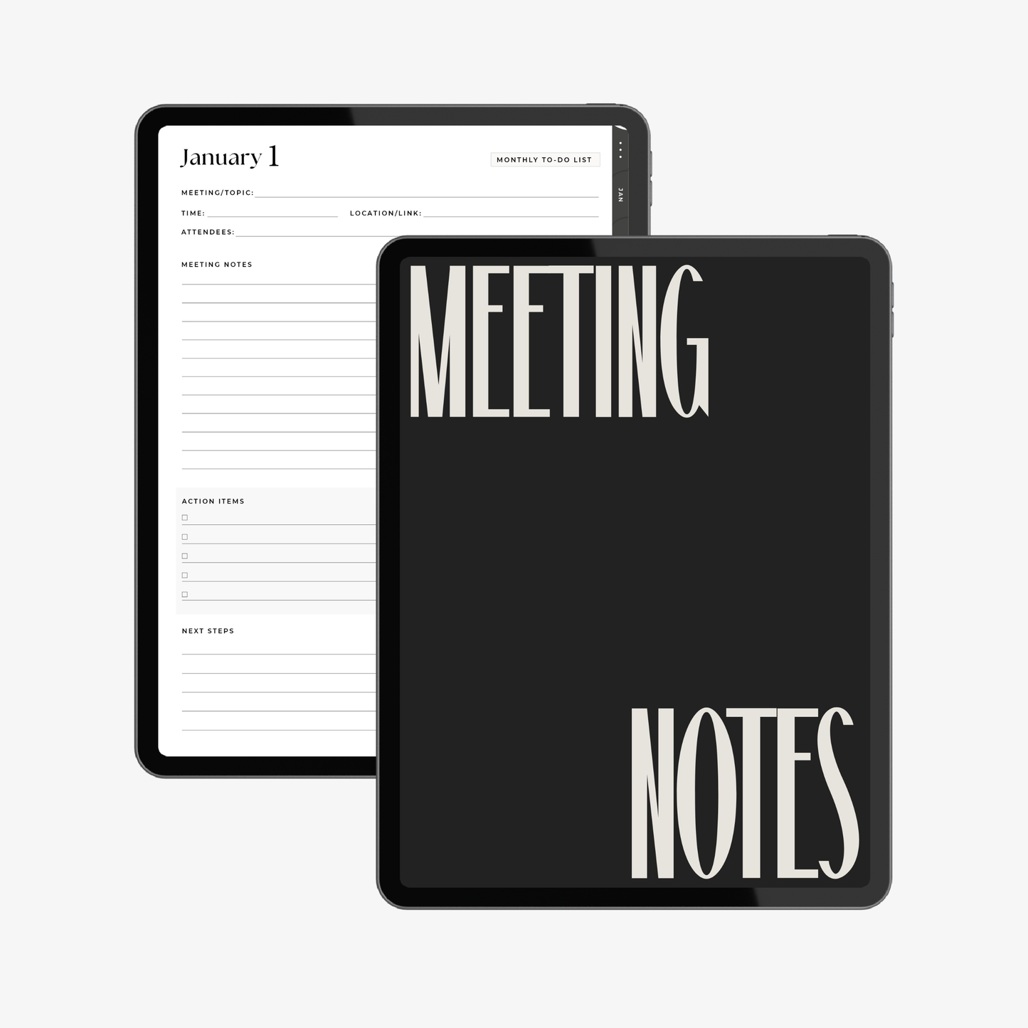 Meeting Notes Planner