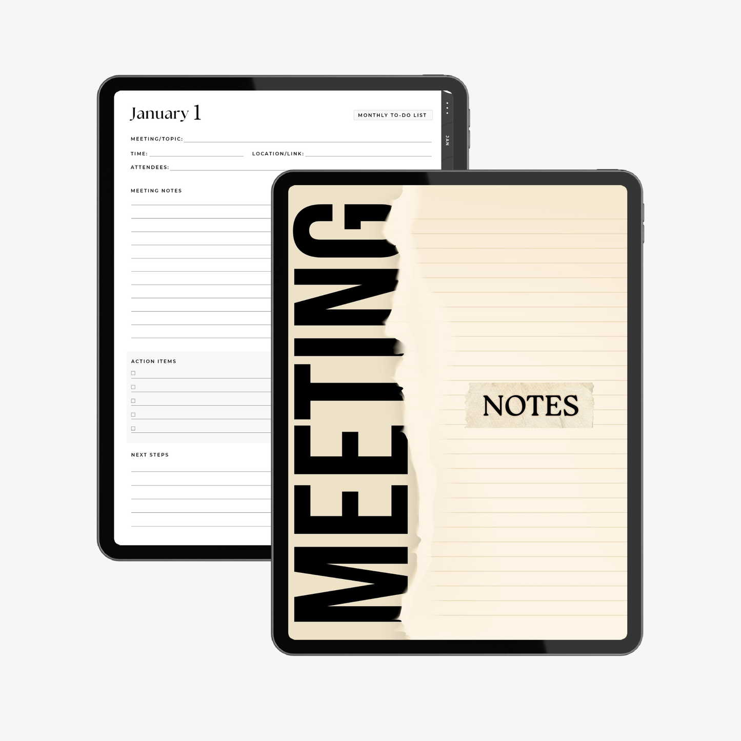 Meeting Notes Planner