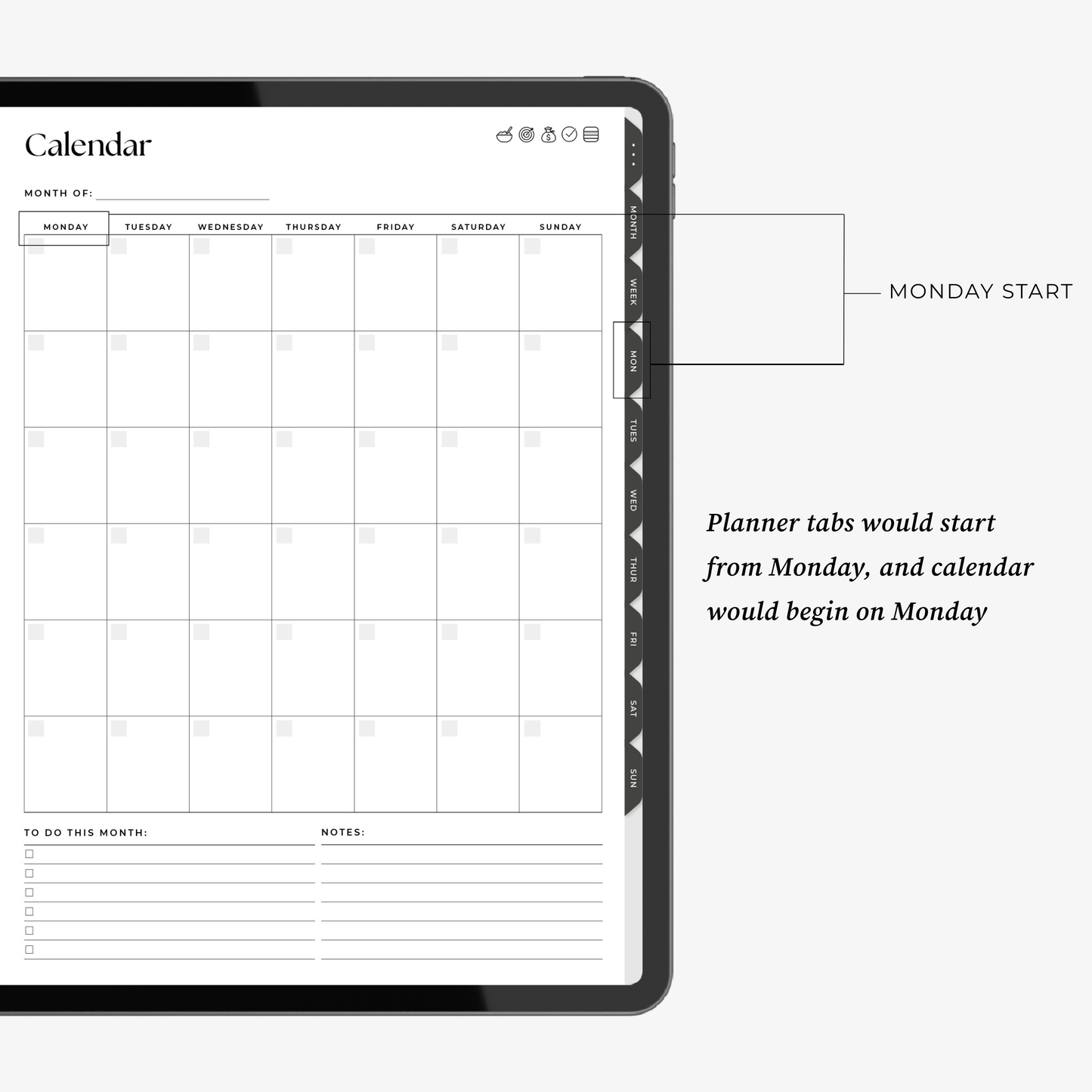 Weekly Dashboard Planner