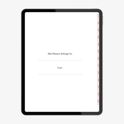 The Blogging Planner