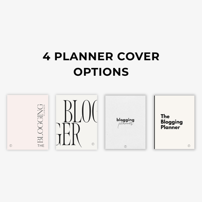 The Blogging Planner