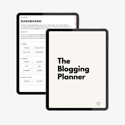 The Blogging Planner