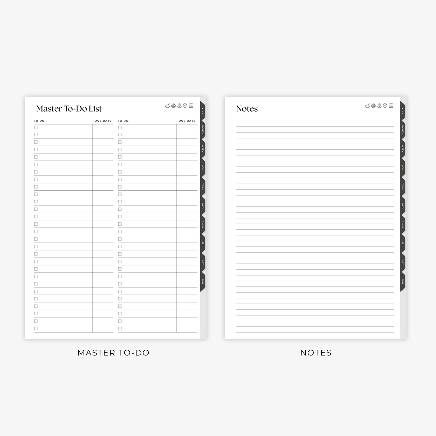 Weekly Dashboard Planner