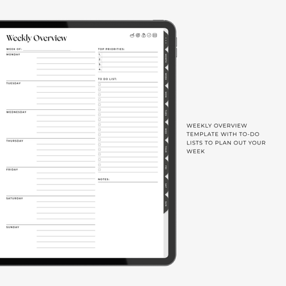 Weekly Dashboard Planner