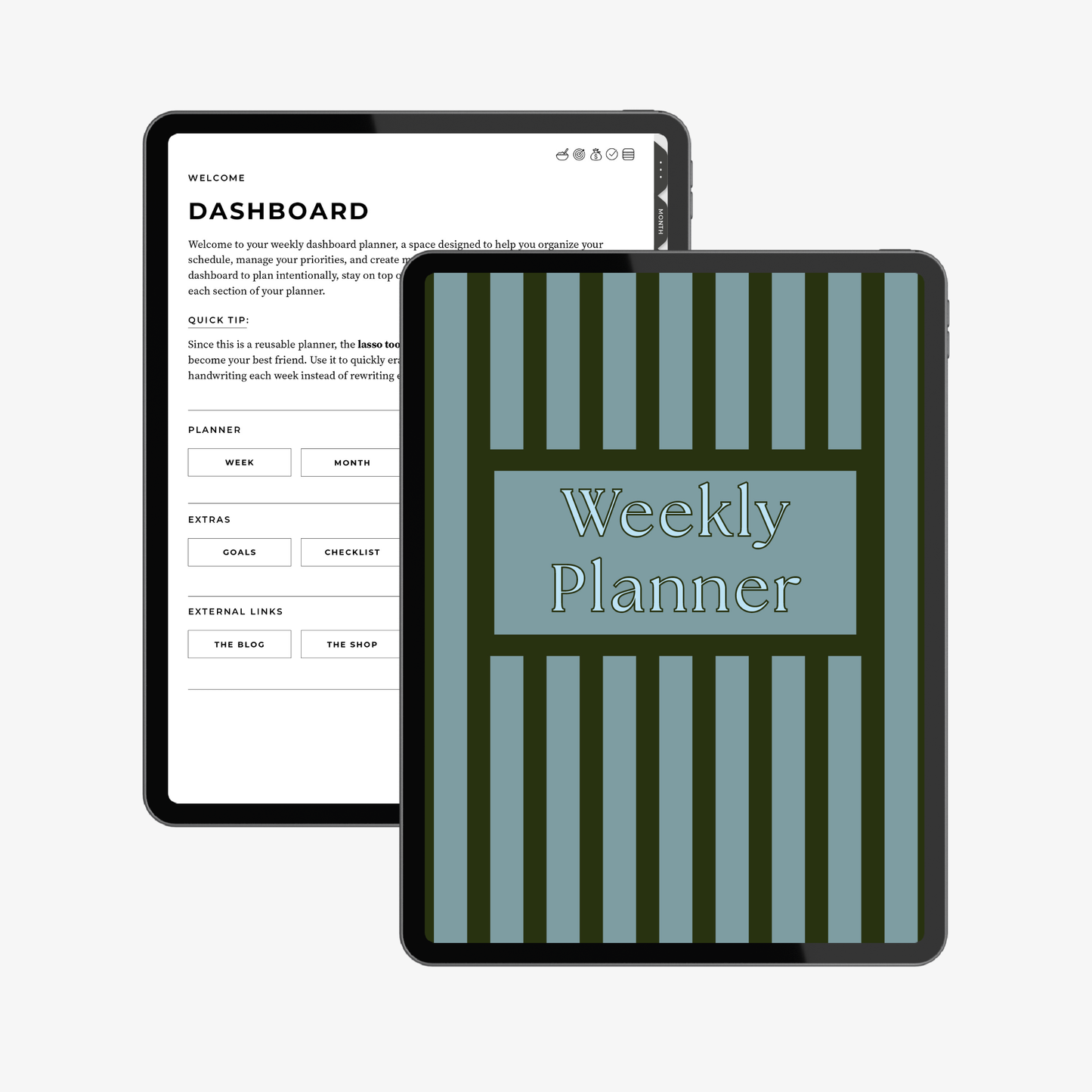 Weekly Dashboard Planner