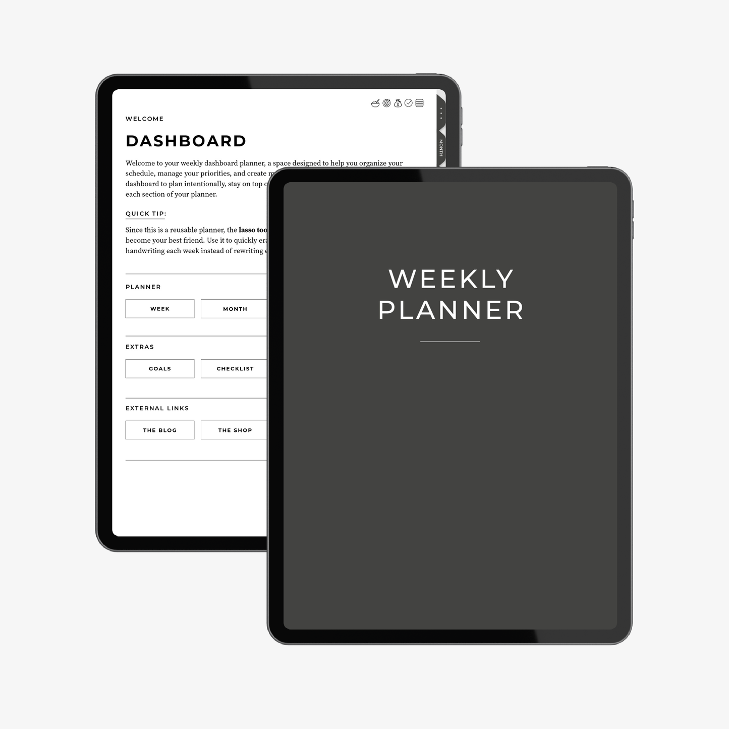 Weekly Dashboard Planner