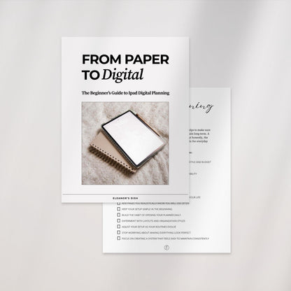 iPad Planning for Beginners