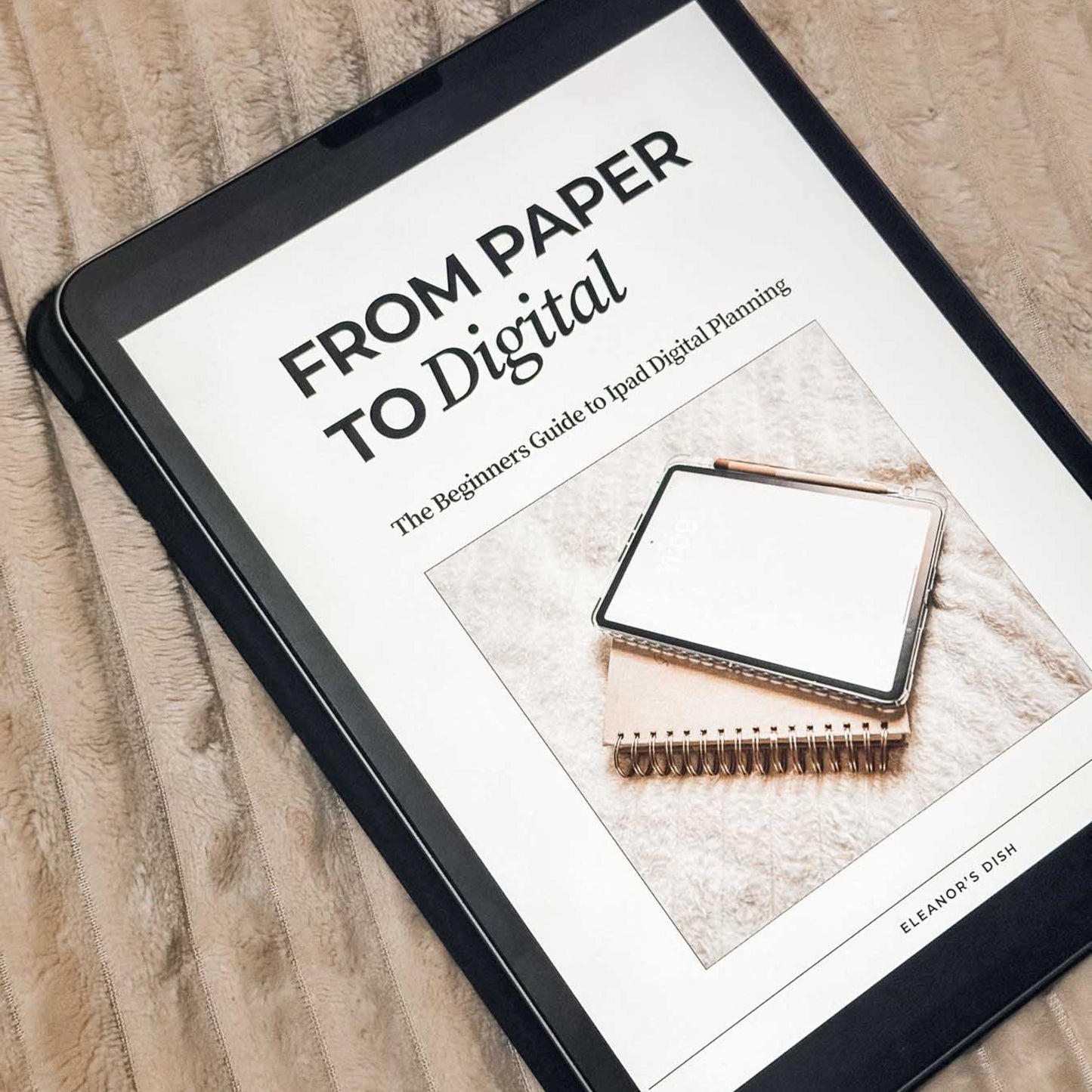 iPad Planning for Beginners