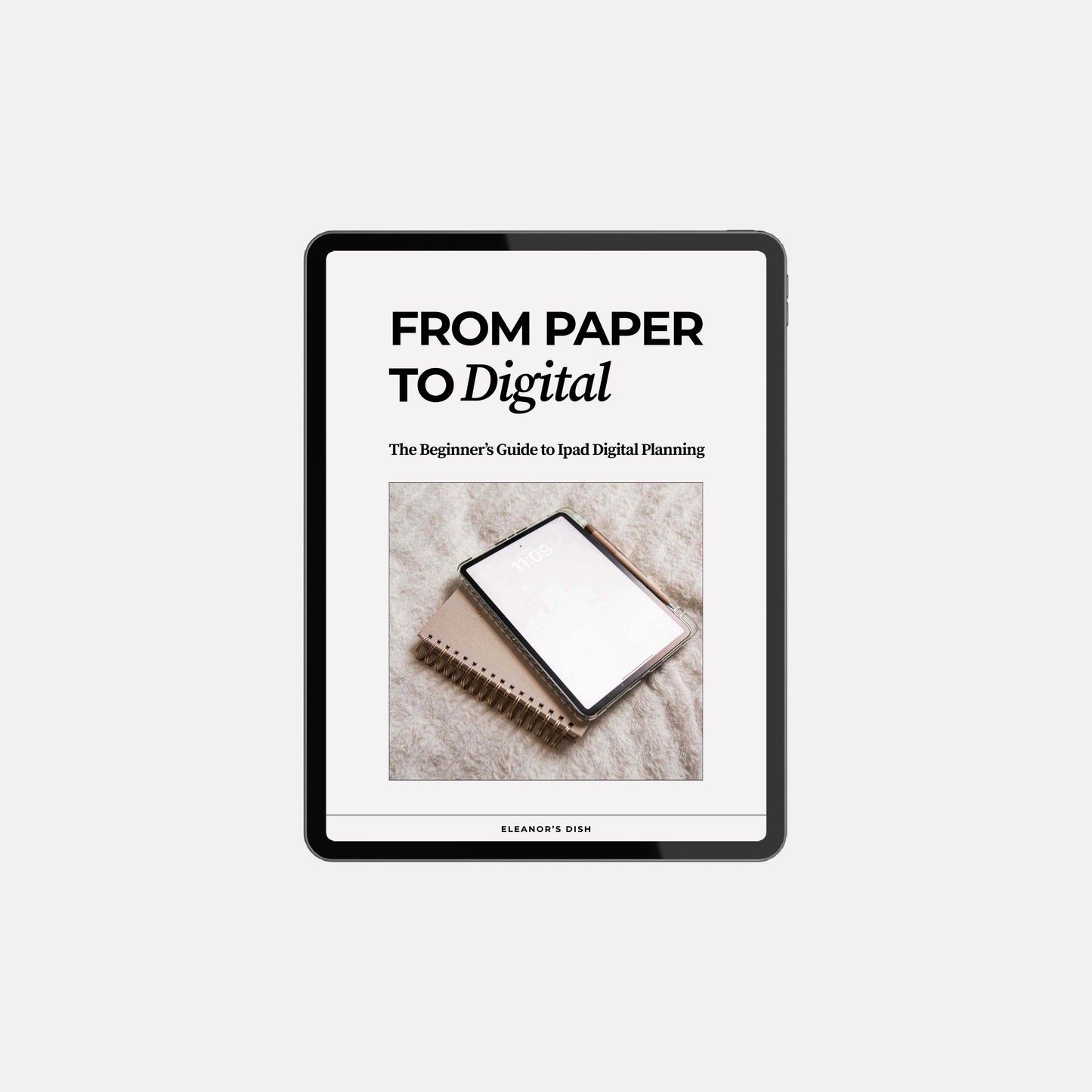 iPad Planning for Beginners