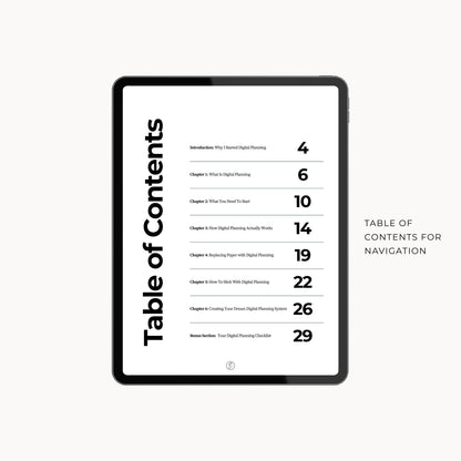 iPad Planning for Beginners