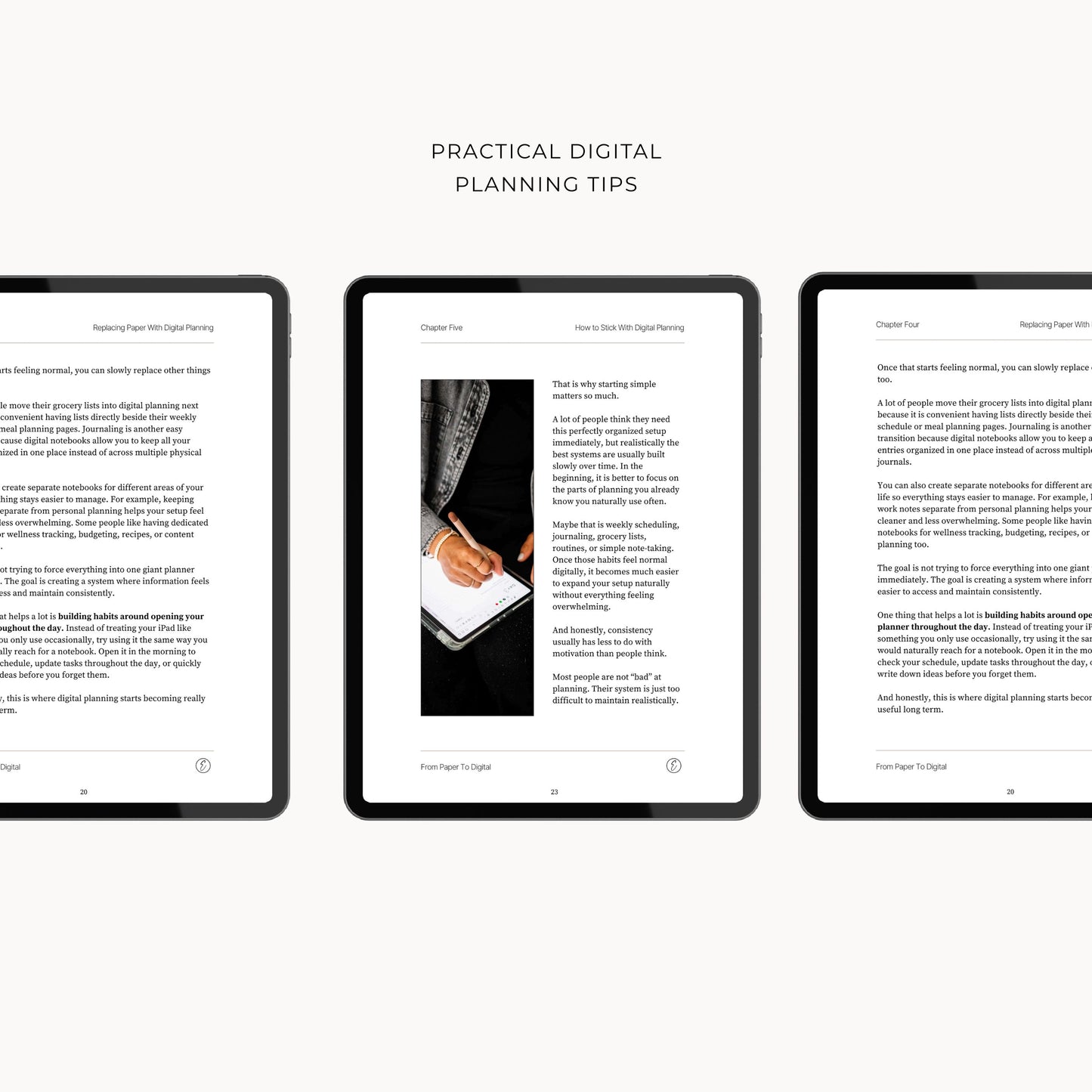 iPad Planning for Beginners