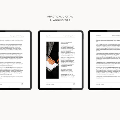 iPad Planning for Beginners