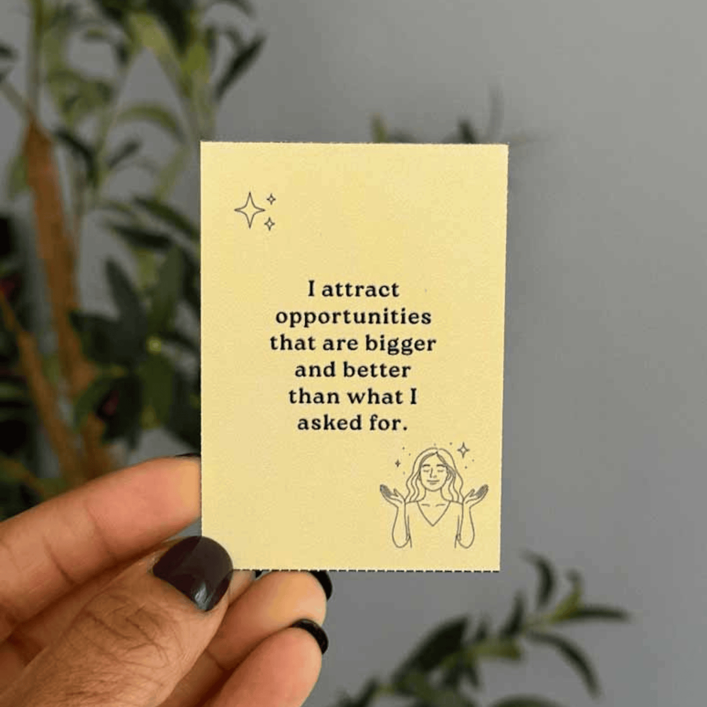 Lucky Girl Affirmation Cards