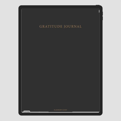 Daily Gratitude Journal