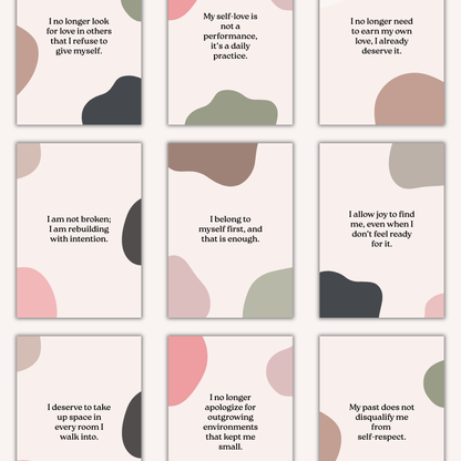 Self Love Affirmation Cards